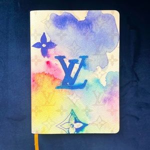 New Watercolor Louis Vuitton Notebook